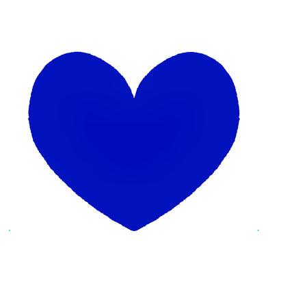 Heart 100% Cotton Fabric Panel Block AC71