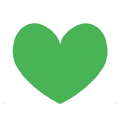 Heart 100% Cotton Fabric Panel Block AC96