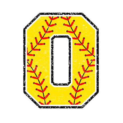 softball fabric panel