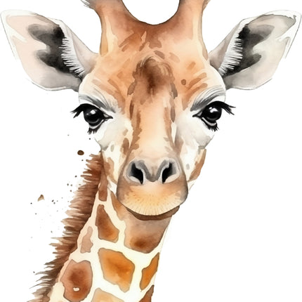 giraffe fabric panel