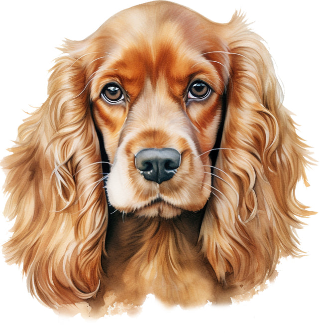 puppy dog cotton fabric panel