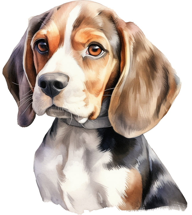 beagle dog fabric panel