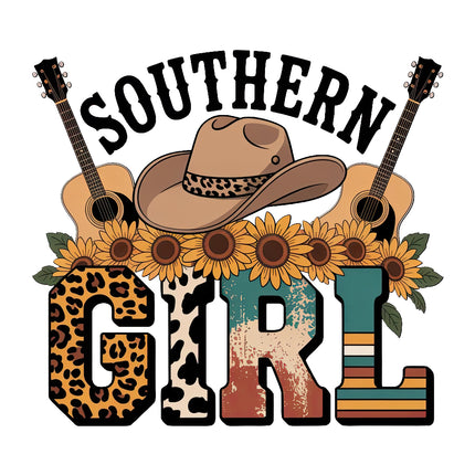 southern girl fabric panel