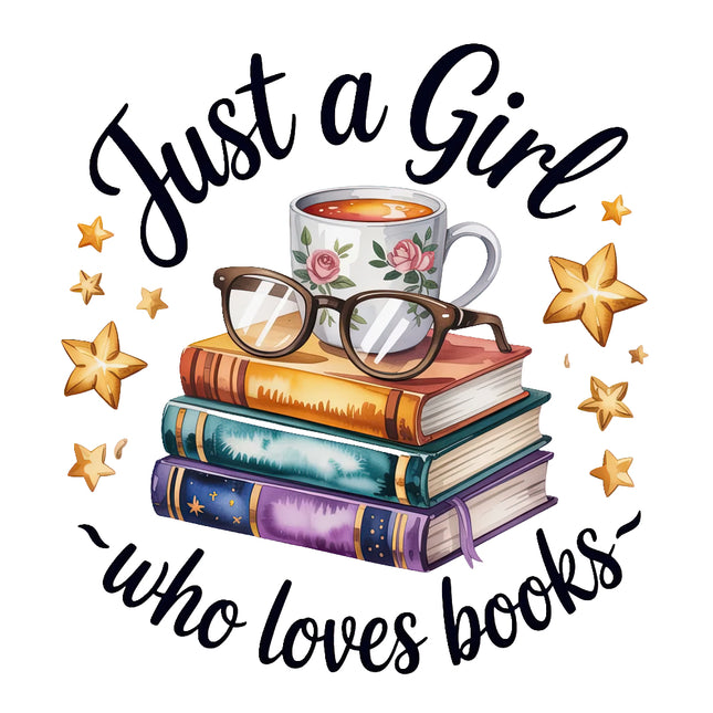 Stack of books fabric panel