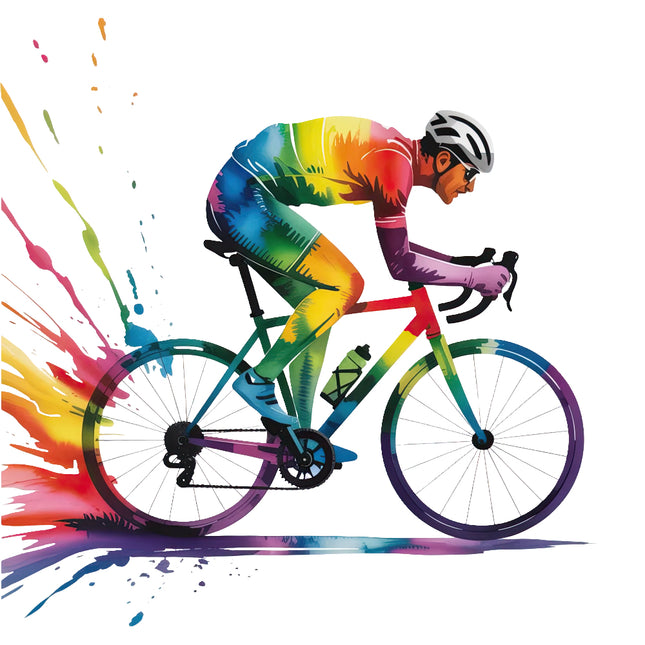 cyclist fabric panel