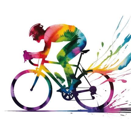 cyclist fabric panel