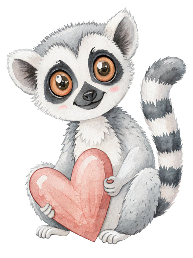 lemur cotton quilt block