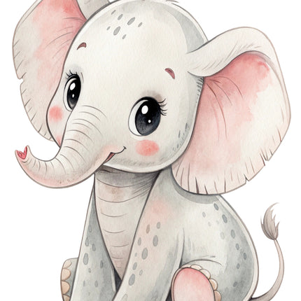 elephant cotton quilt block