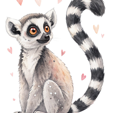 lemur fabric panel
