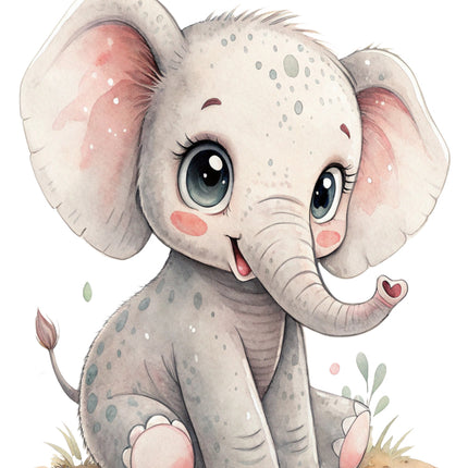 elephant quilt block