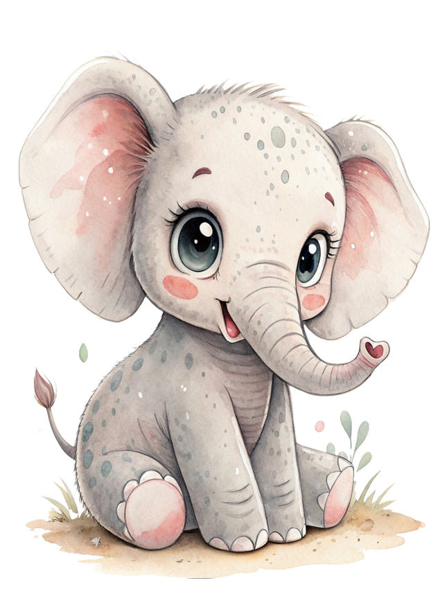 elephant quilt block