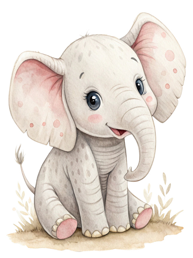 elephant quilt block