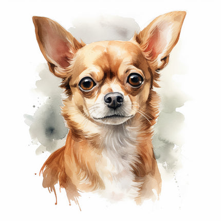 Chihuahua fabric panel