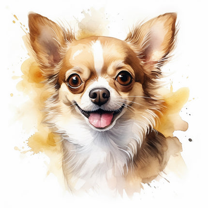 Chihuahua fabric panel