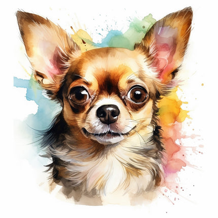 Chihuahua fabric panel