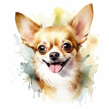 Chihuahua fabric panel