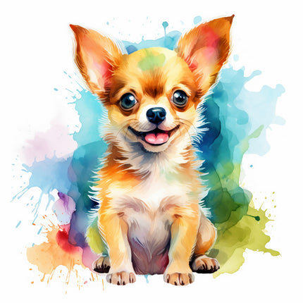 Chihuahua fabric panel