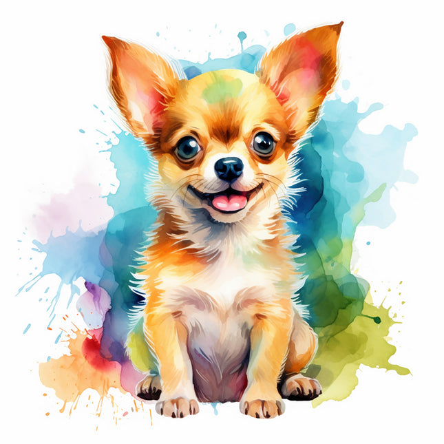 Chihuahua fabric panel