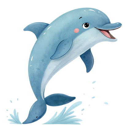 dolphin fabric panel