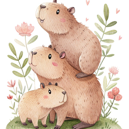 capybara fabric panel