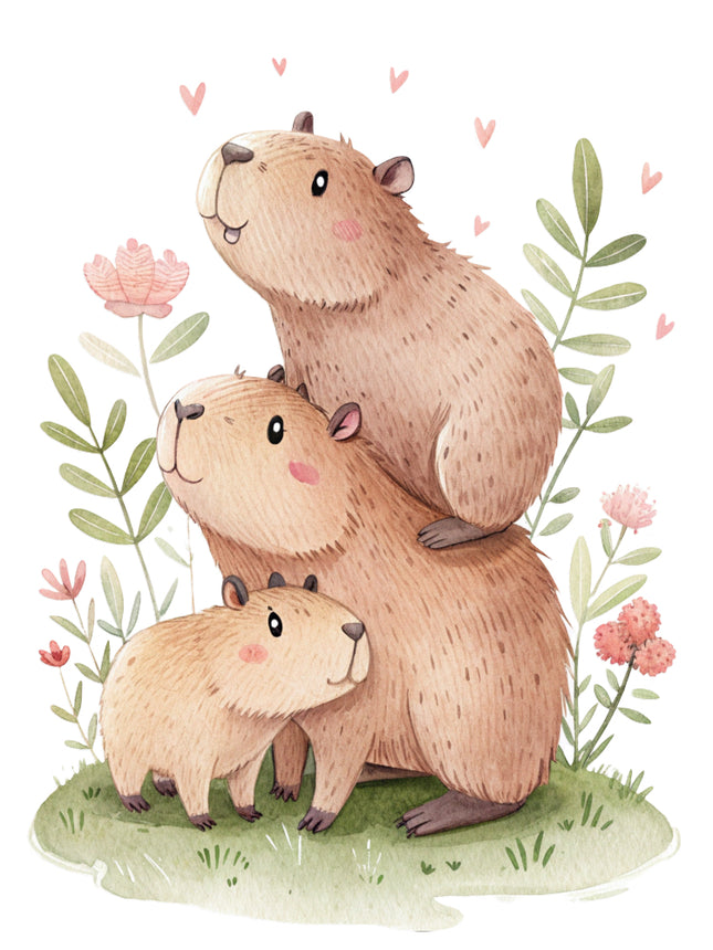 capybara fabric panel