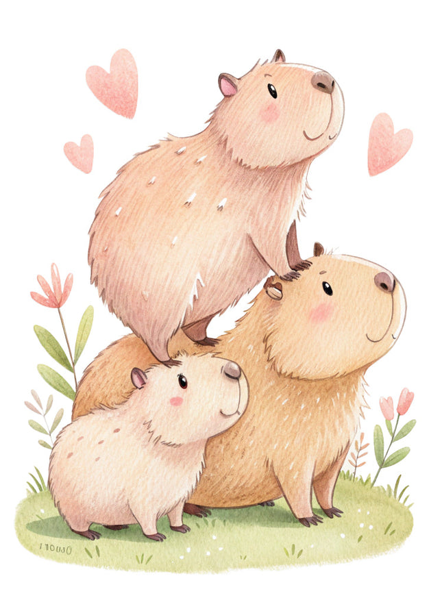 capybara fabric panel