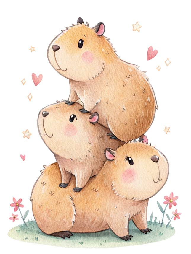 capybara fabric panel