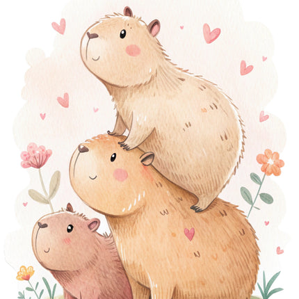capybara fabric panel
