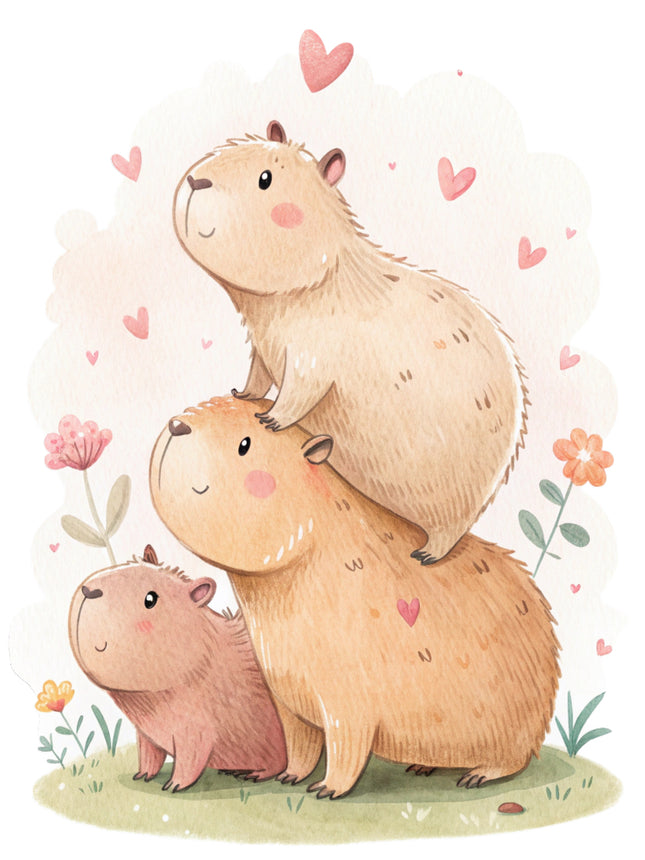 capybara fabric panel