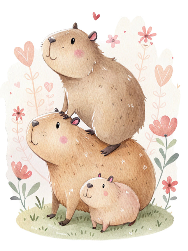 capybara fabric panel