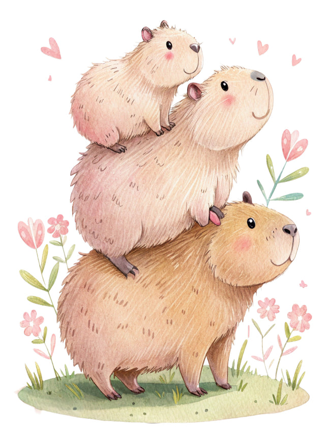 capybara fabric panel
