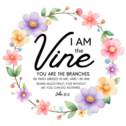 bible verse fabric panel