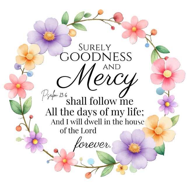 bible verse fabric panel