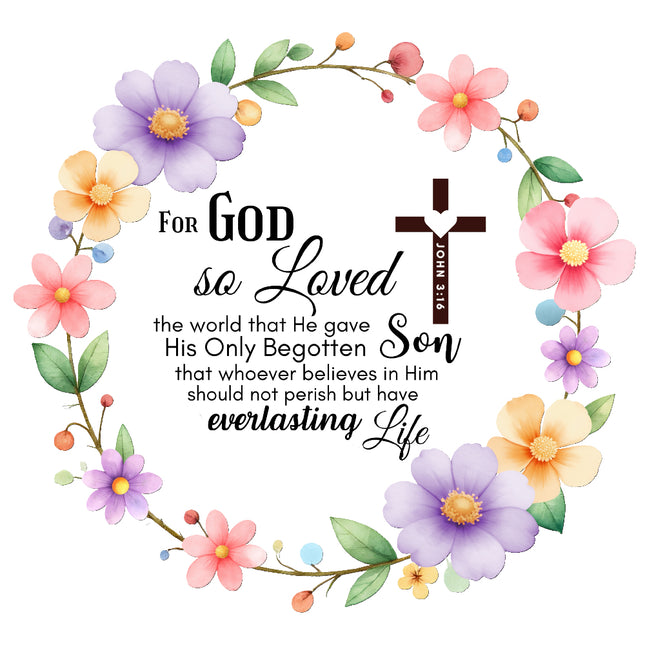 bible verse fabric panel