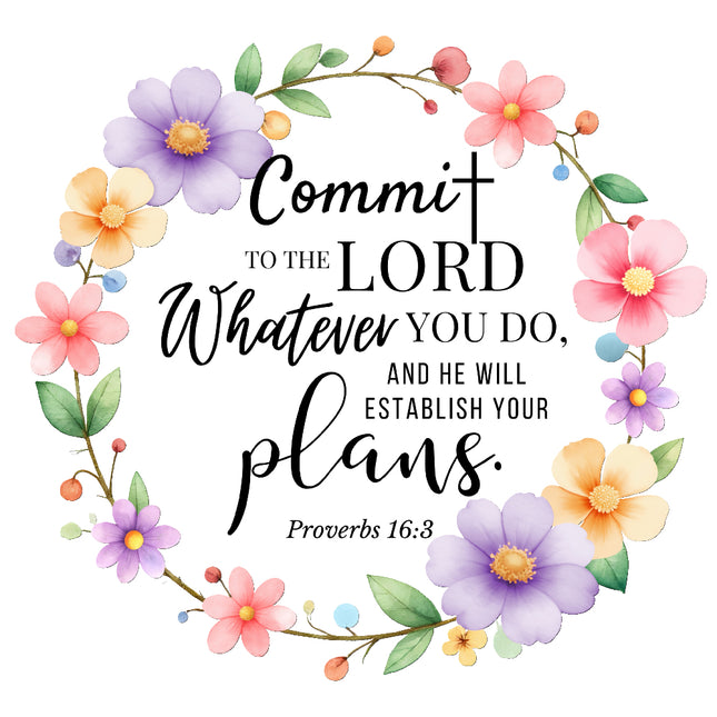 bible verse fabric panel