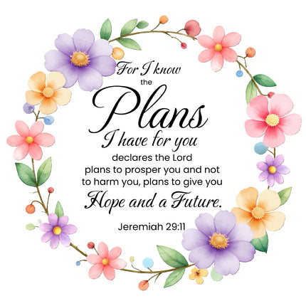 bible verse fabric panel