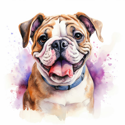 bulldog cotton fabric panel
