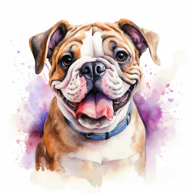 bulldog cotton fabric panel
