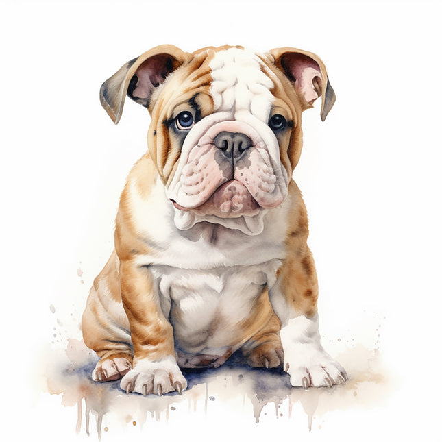 bulldog cotton fabric panel