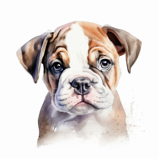 bulldog cotton fabric panel