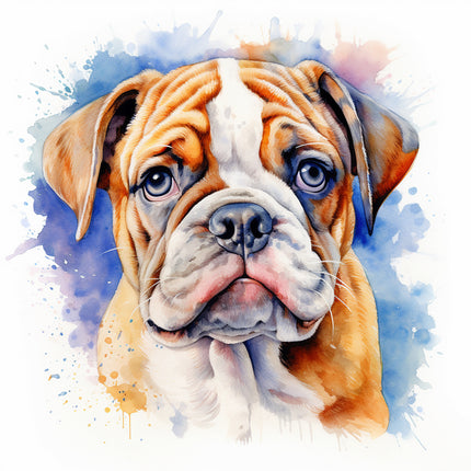 bulldog cotton fabric panel