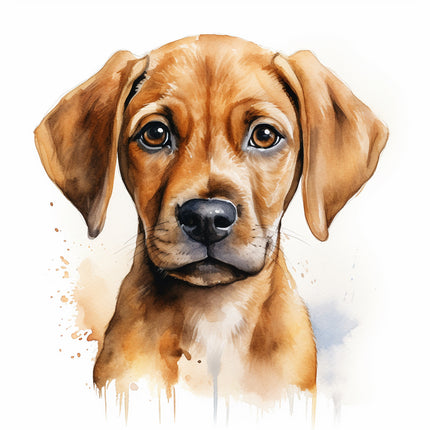 dog cotton quilt block