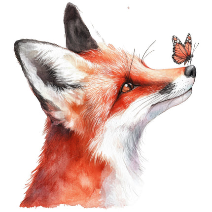 fox fabric panel