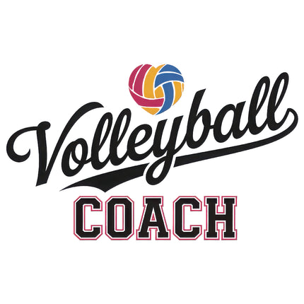 volleyball coach fabric panel
