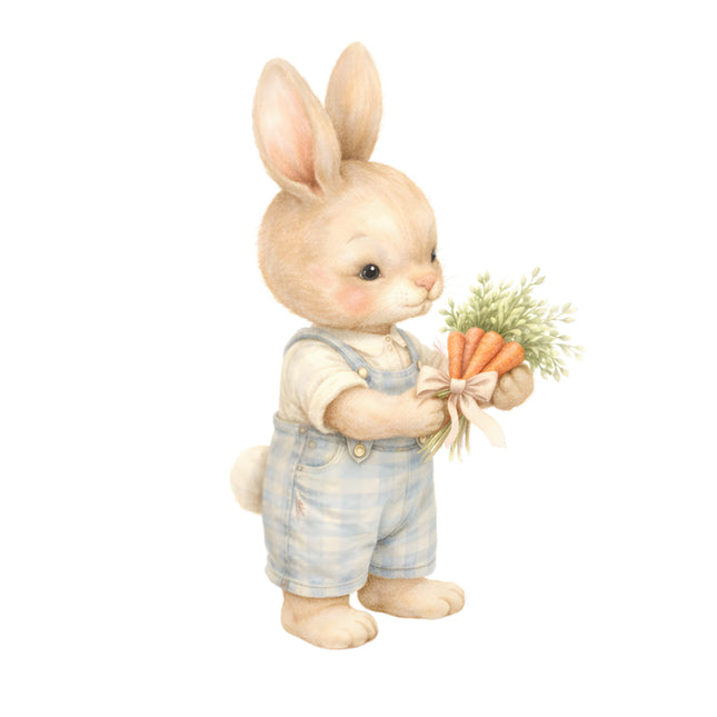 rabbit fabric panel