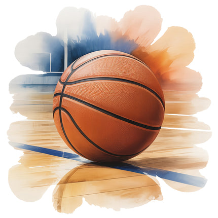 basketball cotton quilt block