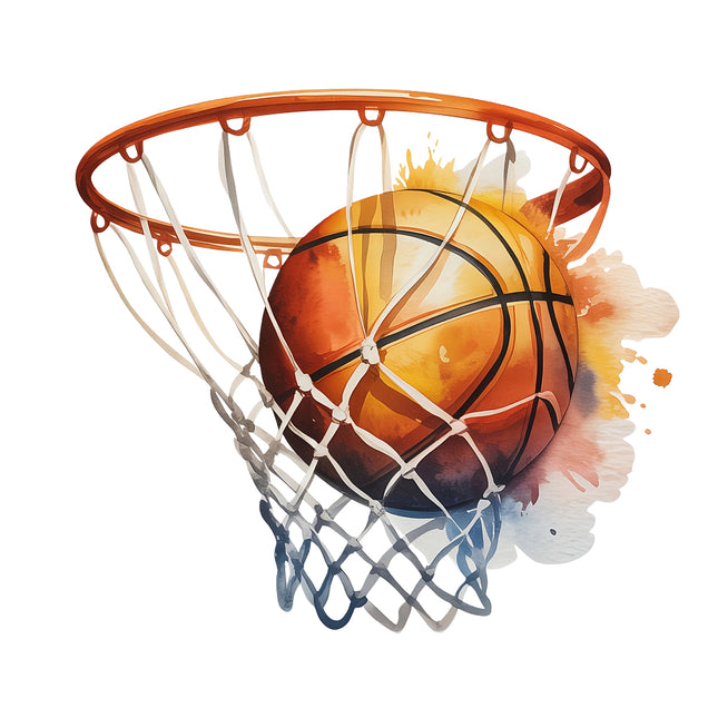 basketball cotton quilt block
