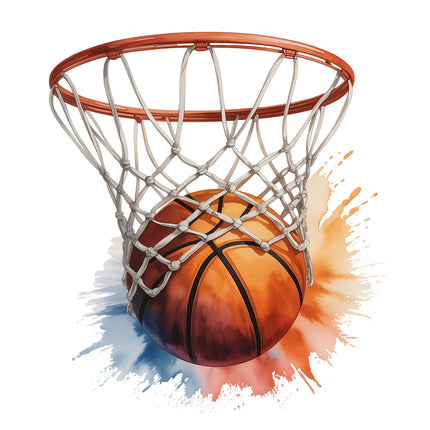 basketball cotton quilt block