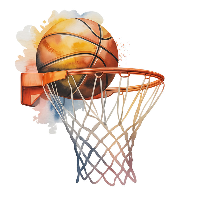 basketball cotton quilt block