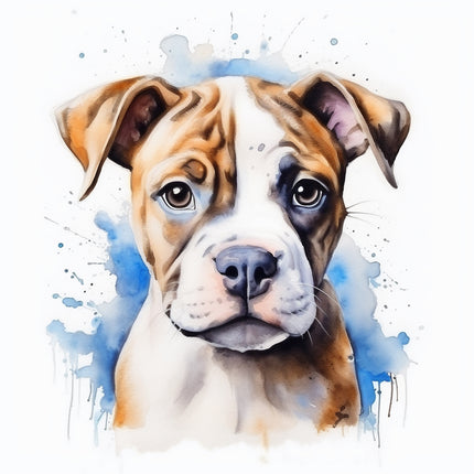 bulldog cotton fabric panel